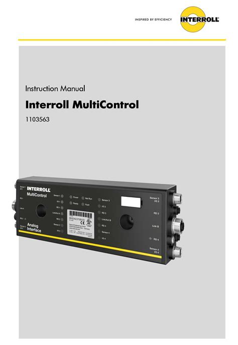 how to troubleshoot a interoll smart cards|User Manual Interroll MultiControl .